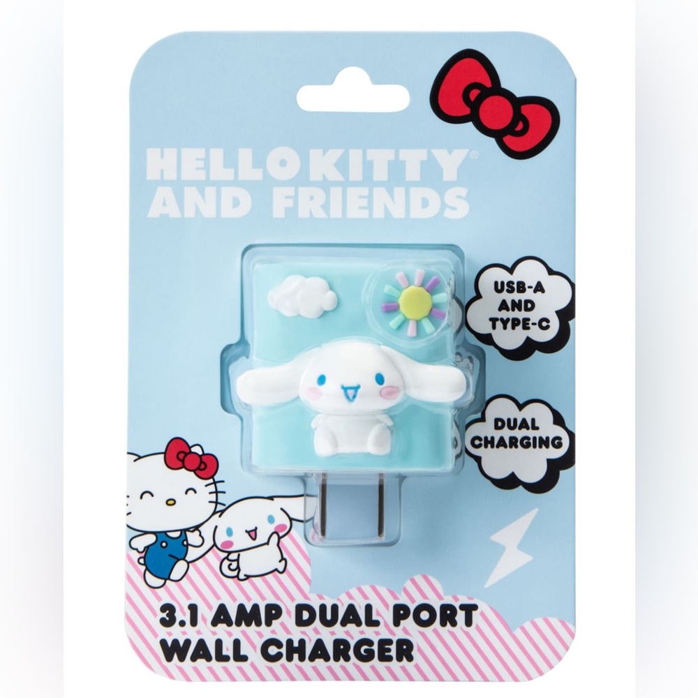 Cinnamoroll—Hello Kitty And Friends® 3.1 Amp Dual Port Wall Charger